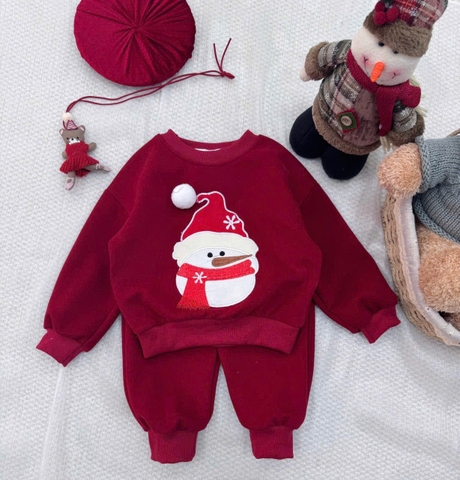 BỘ NỈ ĐỎ ÔNG GIÀ NOEL CHO BÉ