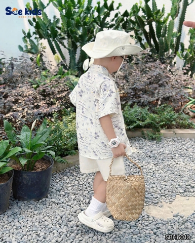 SET SƠ MI HOẠ TIẾT MÙA HÈ SCE CHO BÉ