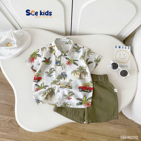 SET SƠ MI HOẠ TIẾT MÙA HÈ SCE CHO BÉ