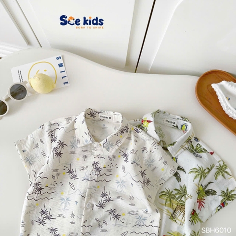 SET SƠ MI HOẠ TIẾT MÙA HÈ SCE CHO BÉ