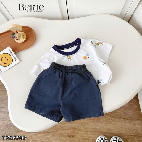 BỘ CỘC TAY IN TÀN HOẠ TIẾT MINI CHO BÉ