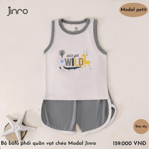 BỘ JINRO BA LỖ QUẦN VẠT CHO BÉ