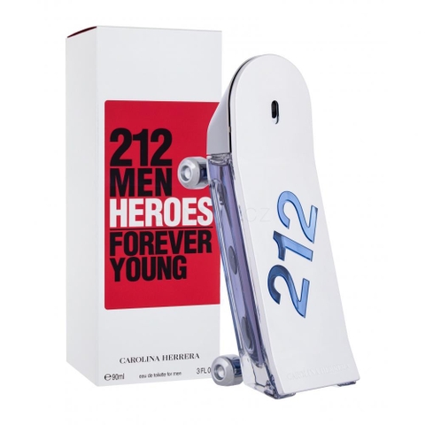 NƯỚC HOA 212 MEN HEROES FOREVER YOUNG CAROLINA HERRERA 90ML