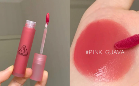 SON KEM LÌ 3CE BLUR WATER TINT #PINK GUAVA