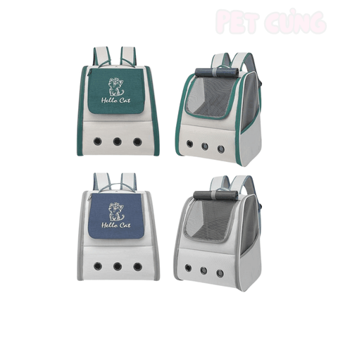 Balo Hello Cat cho chó mèo dễ thương - Pet Cưng