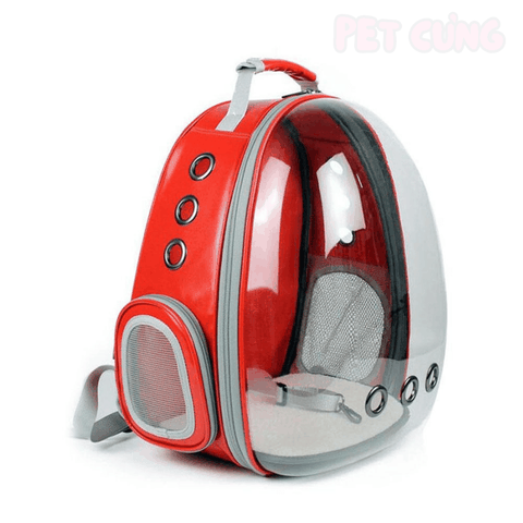 Balo phi hành gia trong suốt cho chó mèo - Pet Cưng