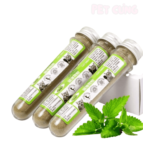 Catnip cho mèo làm từ cỏ mèo giúp mèo thư giãn và vui chơi - Pet Cưng