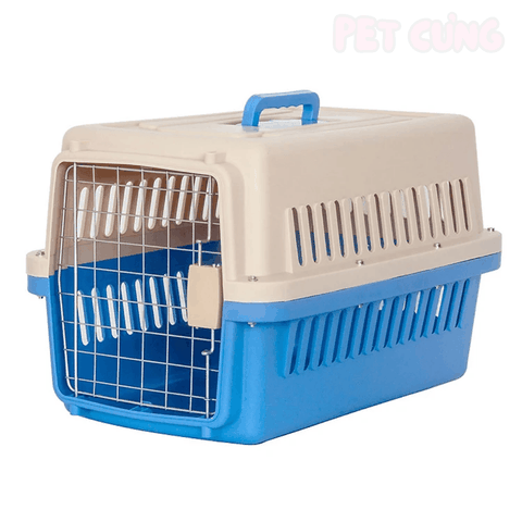 Lồng vận chuyển chó mèo có tay xách tiện lợi - Pet Cưng
