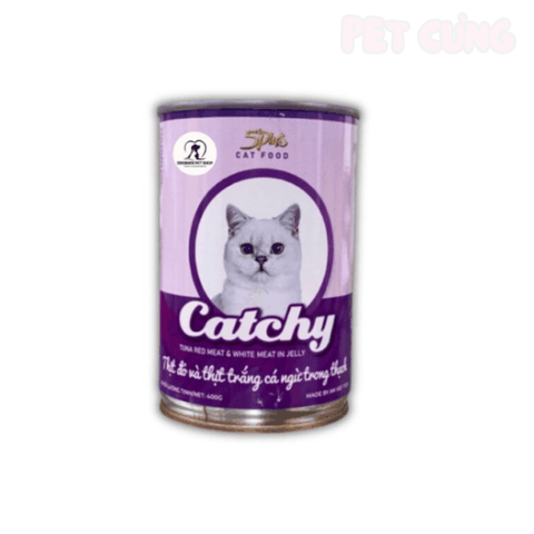 Pate Catchy dạng lon dành cho mèo - Pet Cưng
