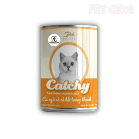 Pate Catchy dạng lon dành cho mèo - Pet Cưng