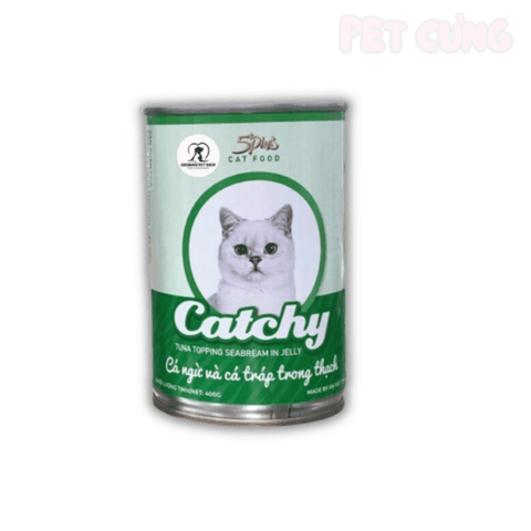 Pate Catchy dạng lon dành cho mèo - Pet Cưng