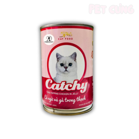 Pate Catchy dạng lon dành cho mèo - Pet Cưng
