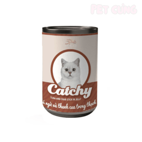 Pate Catchy dạng lon dành cho mèo - Pet Cưng