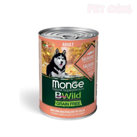 Pate Monge Bwild dạng lon dành cho chó - Pet Cưng