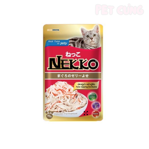 Pate Nekko Jelly dạng thạch dành cho mèo lớn - Pet Cưng