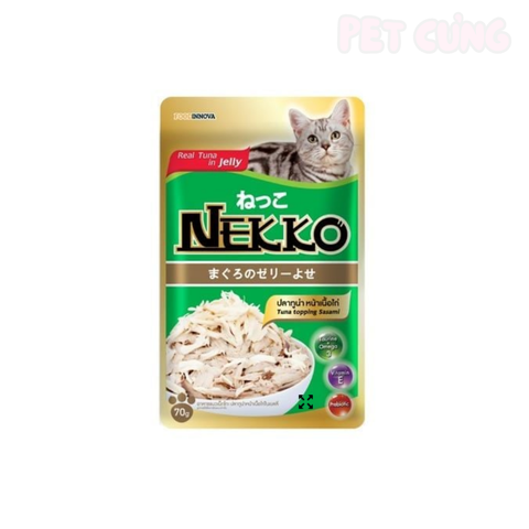 Pate Nekko Jelly dạng thạch dành cho mèo lớn - Pet Cưng