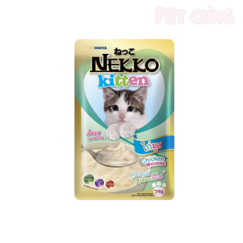 Pate Nekko Mouse Kitten dành cho mèo con - Pet Cưng