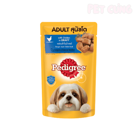 Pate Pedigree dành cho chó lớn (túi lớn 130g) Pet Cưng