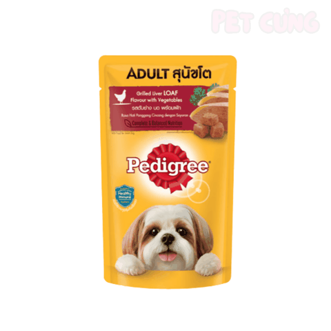 Pate Pedigree dành cho chó lớn (túi lớn 130g) Pet Cưng