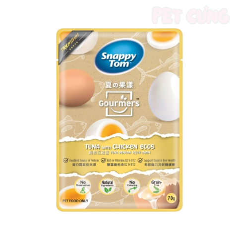 Pate Snappy Tom trái cây dành cho mèo - Pet Cưng