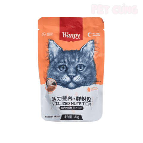 Pate Wanpy dành cho mèo - Pet Cưng