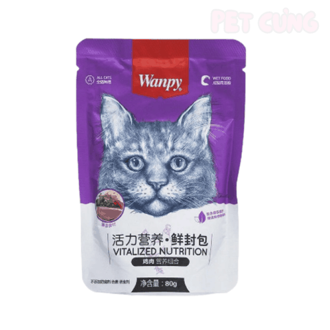 Pate Wanpy dành cho mèo - Pet Cưng