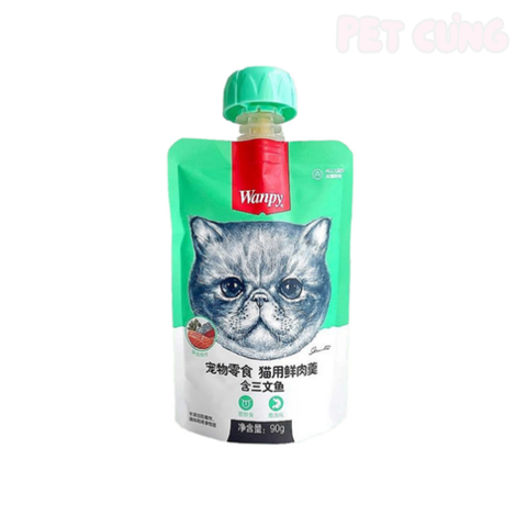 Pate Wanpy nắp vặn dành cho mèo - Pet Cưng