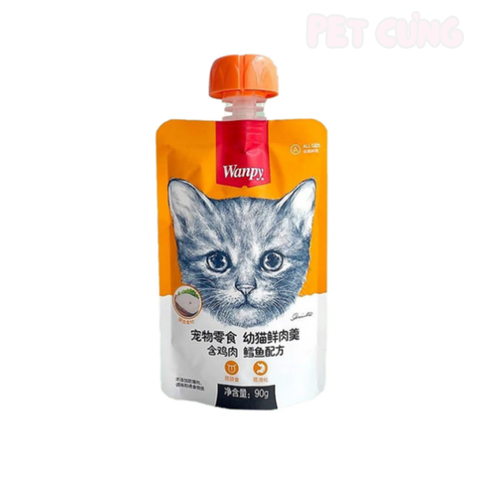 Pate Wanpy nắp vặn dành cho mèo - Pet Cưng