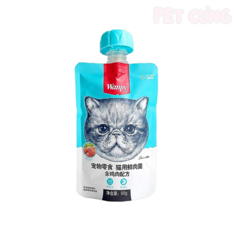 Pate Wanpy nắp vặn dành cho mèo - Pet Cưng