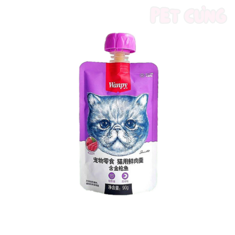 Pate Wanpy nắp vặn dành cho mèo - Pet Cưng