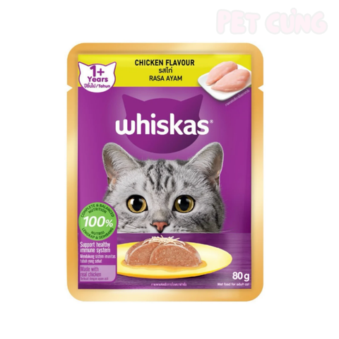 Pate Whiskas Adult dành cho mèo trưởng thành - Pet Cưng