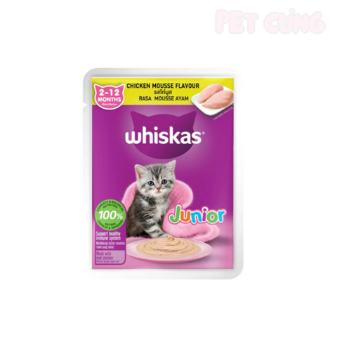 Pate Whiskas Junior dành cho mèo con - Pet Cưng