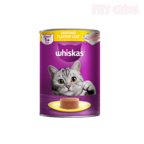 Pate Whiskas lon dành cho mèo - Pet Cưng