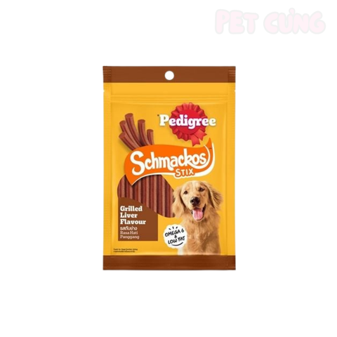 Snack Pedigree dành cho chó vị gan nướng xương gặm dành cho que - Pet Cưng