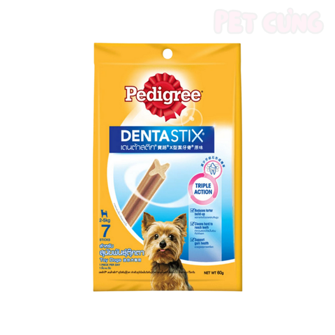 Snack Pedigree Toy Dog 60G xương gặm dành cho chó lớn 5-10KG - Pet Cưng