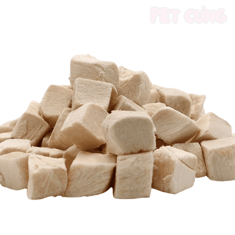 Thịt gà sấy khô cho chó mèo giàu đạm bổ sung năng lượng - Pet Cưng