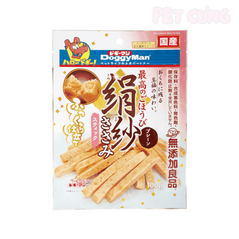 Thanh gà nướng mềm Doggyman SAYA cho chó thưởng ngon miệng 100g