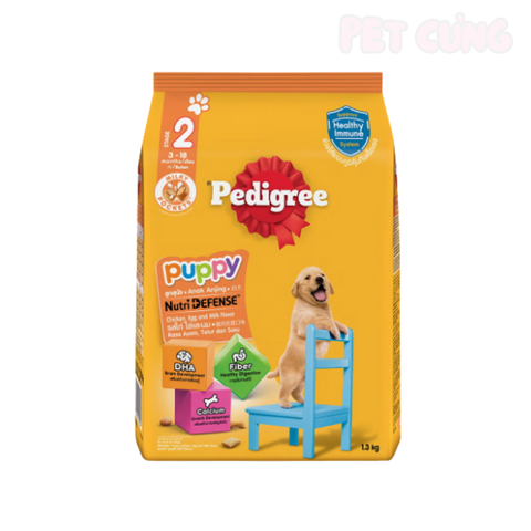Thức ăn cho chó hạt Pedigree Chicken Egg Puppy dành cho chó con vị gà và trứng - Pet Cưng