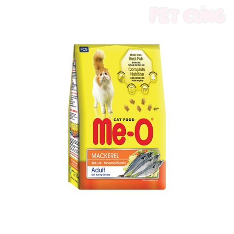 Thức ăn cho mèo hạt Me-O Mackerel vị cá thu - Pet Cưng