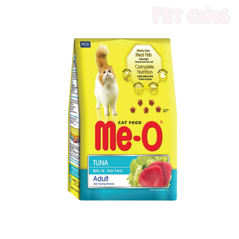 Thức ăn cho mèo hạt Me-O Tuna vị cá ngừ - Pet Cưng