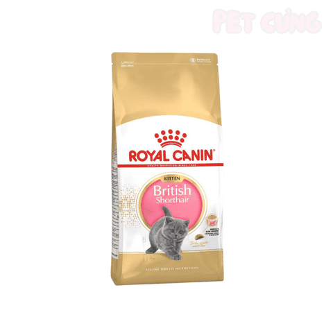 Thức ăn cho mèo hạt Royal Canin British Shorthair Kitten dành cho mèo con anh lông ngắn - Pet Cưng