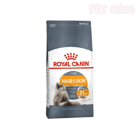 Thức ăn cho mèo hạt Royal Canin Hair & Skin Care hỗ trợ mèo mượt lông - Pet Cưng