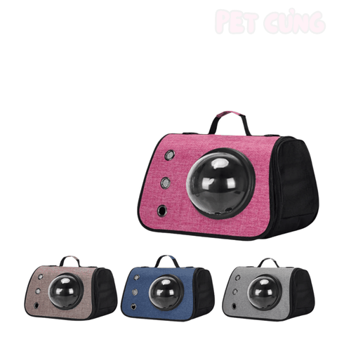Túi phi hành gia ngang cho chó mèo nhỏ gọn - Pet Cưng