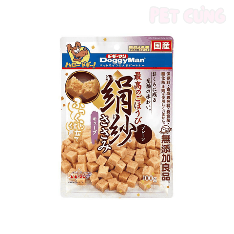 Viên gà nướng mềm Doggyman SAYA snack cho chó vị gà 100g - Pet Cưng
