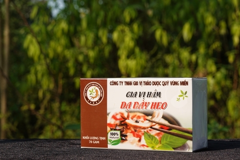Gia vị hầm dạ dày heo