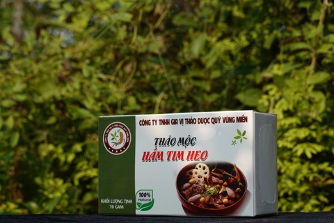 Thảo mộc hầm tim heo