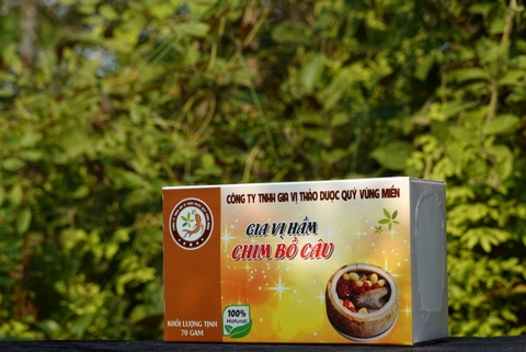 Gia vị hầm chim bồ câu