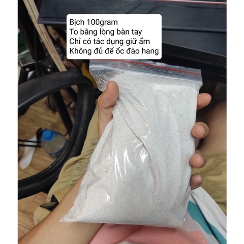Cát trắng thủy sinh bịch 1000 gram