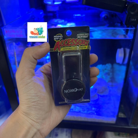 Nhiệt kế đo độ dán bể cá có thể thay pin hàng hãng Nomoypet