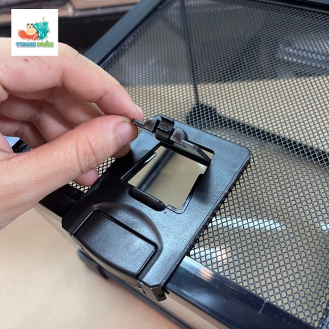 Chuồng kính 4ly kích thước nhiều kích thước khung nhựa